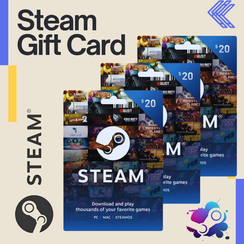 Now Steam Gift Card Codes-100% Generating